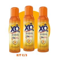 Kit 3 Repelentes Xô Inseto Aerossol 10h Longa Proteção 150ml