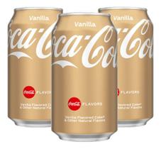 kit 3 Rerigererantes Importado Coca Cola Vanilla Baunilha 330ml