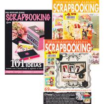 Kit 3 Revistas Artesanato Decorando Álbuns Scrapbooking Kit 3 Revistas Artesanato Decorando Álbuns Scrapbooking