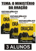 Kit 3 revistas ebd central gospel o ministério da oração - aluno Kit 3 revistas ebd central gospel o ministério da oração - aluno