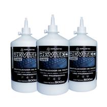 Kit 3 Revitalizador de Peças Implastec Revitec 500ml