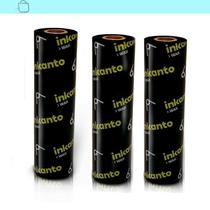 Kit 3 Ribbon Inkanto Awr1 Cera 110Mm X 74M Preto Kit 3 Ribbon Inkanto Awr1 Cera 110Mm X 74M Preto
