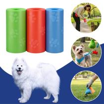 Kit 3 Rolinhos De Saquinhos Higiênicos Pet Cata Caca Coco Refil Saco Higiênico Cachorro Kit 3 Rolinhos De Saquinhos Higiênicos Pet Cata Caca Coco Refil Saco Higiênico Cachorro