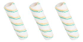 KIT 3 Rolo Pintura 100% Poliéster Anti Respingo 23cm P.a.g KIT 3 Rolo Pintura 100% Poliéster Anti Respingo 23cm P.a.g