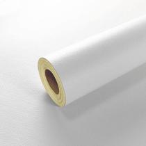 Kit 3 Rolos Adesivo material sintético Branco Reparo 50 x 137cm Kit 3 Rolos Adesivo material sintético Branco Reparo 50 x 137cm
