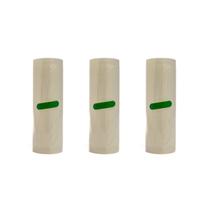 Kit 3 Rolos Bobina Saco Para Embalagem Á Vacuo 15 x 25 cm Com 5m