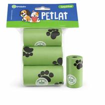 Kit 3 Rolos Cata Caca Biodegradável 45 Saquinhos Saco Para pet
