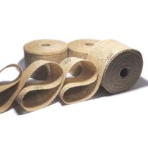 Kit 3 Rolos Fita de Juta Cru Natural 8cm x 10m cada Kit 3 Rolos Fita de Juta Cru Natural 8cm x 10m cada