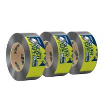 Kit 3 Rolos Fita Silver Tape Multiuso 48mm x 50 Metros Forte Kit 3 Rolos Fita Silver Tape Multiuso 48mm x 50 Metros Forte