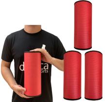 Kit 3 Rolos Massagem Liberação Miofascial 30x12cm DF1072 Vermelho Dafoca Sports