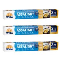 Kit 3 Rolos Papel Assalight Premium 3m -Wyda