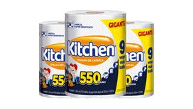 Kit 3 Rolos Papel Toalha c/ 550 Folhas Cada - Limpeza Geral Kit 3 Rolos Papel Toalha c/ 550 Folhas Cada - Limpeza Geral