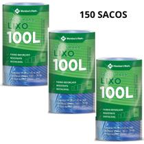 Kit 3 rolos saco de lixo 100l fundo reforçado members mark 50 unidades segurança e durabilidade