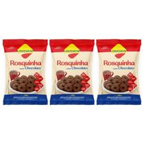 Kit 3 Rosquinha Diet Zero Lactose Chocolate 150G Lowçucar Kit 3 Rosquinha Diet Zero Lactose Chocolate 150G Lowçucar