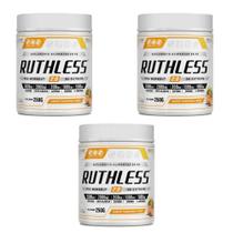 Kit 3 Ruthless 2.0 Pré-treino Sabor Tangerina 3x250g FNB Sport Nutrition Kit 3 Ruthless 2.0 Pré-treino Sabor Tangerina 3x250g FNB Sport Nutrition