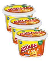 kit 3 Sabão Assolan em Pasta Neutro Mais Brilho 500g kit 3 Sabão Assolan em Pasta Neutro Mais Brilho 500g