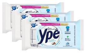 kit 3 SABÃO BARRA GLICERINADO COCO E AVEIA YPE 180G kit 3 SABÃO BARRA GLICERINADO COCO E AVEIA YPE 180G