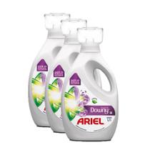 Kit 3 Sabão Líquido Concentrado Ariel com toque de Downy 1,2L