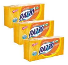 Kit 3 sabão multiuso em barra razzo neutro 5x180g 900g