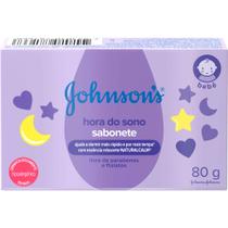 Kit 3 sabonete barra inf johnsons baby hora do sono 80g Kit 3 sabonete barra inf johnsons baby hora do sono 80g