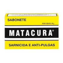 Kit 3 Sabonete Cachorro Pet Matacura Antipulgas Sarnicida 80g