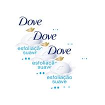 Kit 3 Sabonete em Barra Dove Esfoliação Suave com 90g