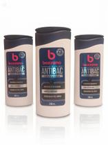 Kit/3 sabonete líquido Bozano Antibac Carvão Ativado Kit/3 sabonete líquido Bozano Antibac Carvão Ativado