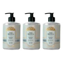 Kit 3 Sabonete Líquido Coala Home Chá Branco 500ml Kit 3 Sabonete Líquido Coala Home Chá Branco 500ml