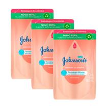 Kit 3 Sabonete Líquido de Glicerina Johnson's Baby Refil 380ml Kit 3 Sabonete Líquido de Glicerina Johnson's Baby Refil 380ml