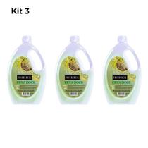 Kit 3 Sabonete Líquido Erva Doce Refil Tricofácil 2l