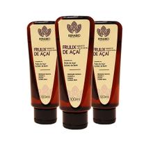 Kit 3 Sabonete Líquido Facial Frulix de Açaí Reinabio com Extrato de Buriti Para o Rosto 100ml