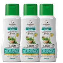 Kit 3 Sabonete Líquido Íntimo 15 Ervas 200Ml - Bio Instinto Kit 3 Sabonete Líquido Íntimo 15 Ervas 200Ml - Bio Instinto