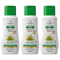 Kit 3 Sabonete Líquido Íntimo Erva Doce 200Ml - Bio Instinto