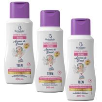 Kit 3 Sabonete Líquido Íntimo Teen 200Ml - Bio Instinto Kit 3 Sabonete Líquido Íntimo Teen 200Ml - Bio Instinto