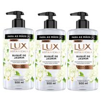 Kit 3 Sabonete Líquido Lux Botanicals para as Mãos Buquê de Jasmim 500ml