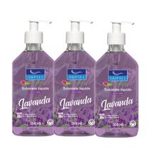 Kit 3 Sabonete Líquido Mãos e Corpo Lavanda Nupill 500ml Kit 3 Sabonete Líquido Mãos e Corpo Lavanda Nupill 500ml