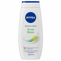 KIT 3 SABONETE LIQUIDO NIVEA 250ml (A ESCOLHER) fragrância:Erva Doce KIT 3 SABONETE LIQUIDO NIVEA 250ml (A ESCOLHER) fragrância:Erva Doce