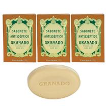 Kit 3 Sabonete Phebo Granado Antisséptico Anti Acne e Oleosidade Enxofre em Barra 90g Kit 3 Sabonete Phebo Granado Antisséptico Anti Acne e Oleosidade Enxofre em Barra 90g