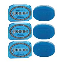 Kit 3 Sabonete Phebo Granado Frescor da Manhã Glicerina Base Vegetal em Barra 90g
