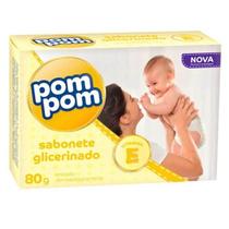 KIT 3 SABONETE POMPOM INFANTIL 70g (A ESCOLHER) TIPO:GLICERINADO KIT 3 SABONETE POMPOM INFANTIL 70g (A ESCOLHER) TIPO:GLICERINADO