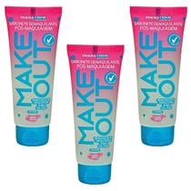 Kit 3 Sabonetes Demaquilantes Pós Make Out Dermachem 100ml Kit 3 Sabonetes Demaquilantes Pós Make Out Dermachem 100ml