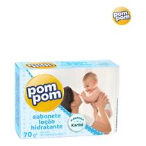 Kit 3 Sabonetes Em Barra Para Bebês 70g Pom Pom
