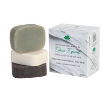 Kit 3 Sabonetes Esfoliante Argila Vegano - 270g - Beauty Age