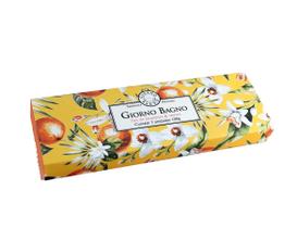 Kit 3 Sabonetes Flor de Laranjeira e Vetiver Giorno