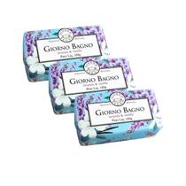 Kit 3 Sabonetes Giorno Bagno Lavanda E Vanilla 180g (cada) Kit 3 Sabonetes Giorno Bagno Lavanda E Vanilla 180g (cada)
