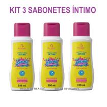 kit 3 Sabonetes Intimo Bebeloo Tutti Frutti Bio Instinto Cuidado Feminino