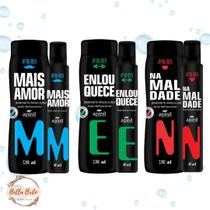 KIT 3 SABONETES INTIMOS e 3 PERFUMES DE CUECA com MAIS AMOR, ENLOUQUECE, NA MALDADE - APINIL