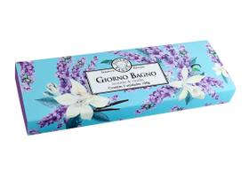Kit 3 Sabonetes Lavanda e Vanilla Giorno Kit 3 Sabonetes Lavanda e Vanilla Giorno