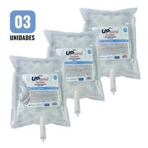 Kit 3 Sabonetes Líquidos Glicerinados 800ml Algodão com Válvula para Dispenser