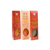 Kit 3 Sabores de macarrão tipo Talharim S/ Glúten Proteico Kit 3 Sabores de macarrão tipo Talharim S/ Glúten Proteico